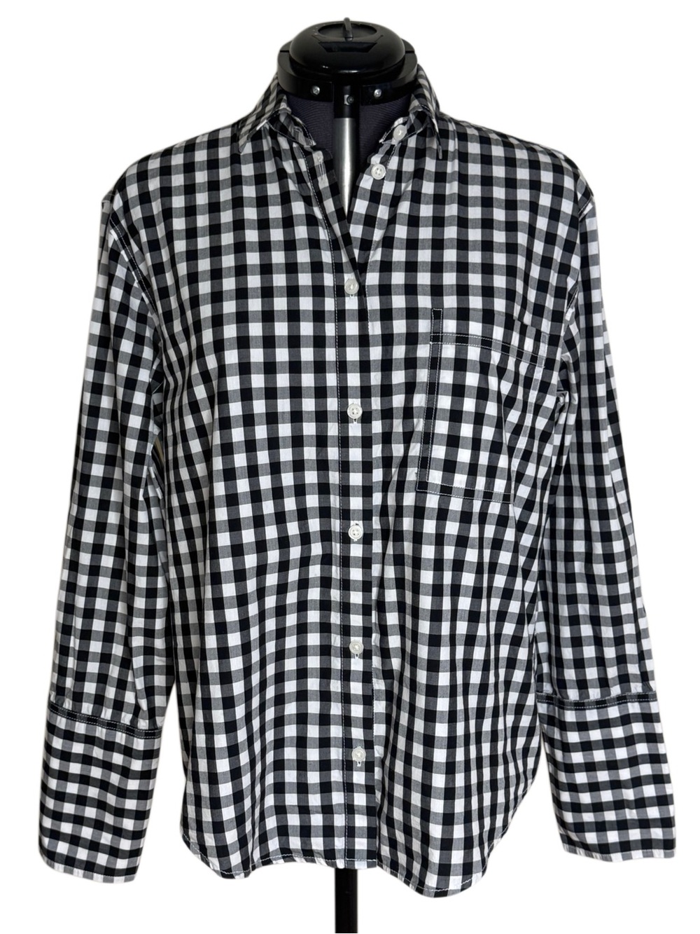 J. Crew Garçon Shirt in Gingham Cotton Poplin